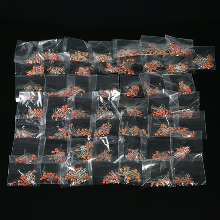 1000pcs 50 Values 50V Ceramic Capacitor Assorted kit Assortment Set 1pf-100nf GT